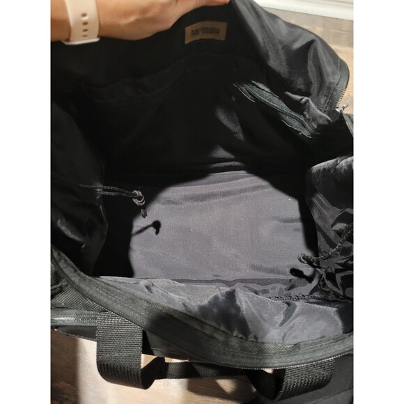 VTG Rare Hartmann Intensity Collection Black Nylon Verticle Satchel - Picture 5 of 16